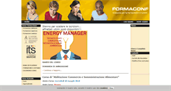 Desktop Screenshot of formaconf.it